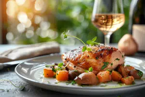 Accord mets et vins : sublimer le poulet aux morilles et vin jaune