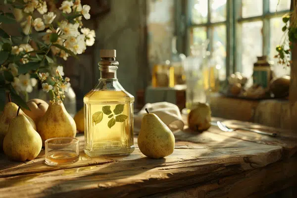 La liqueur de poire: un plaisir raffiné à savourer chez soi