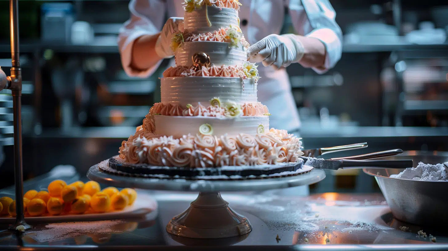 Maximisez vos créations avec un plateau tournant gateau