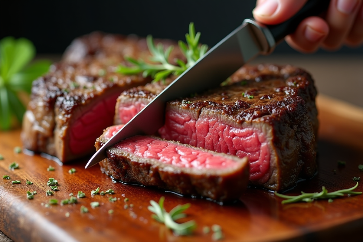 Couteau à steak : comment bien choisir le meilleur pour la viande rouge ?