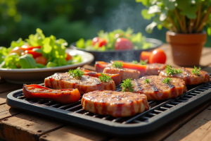 Barbecue et salade : l’art de marier fraîcheur et grillades