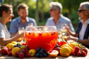 L’art de la recette de punch pour 20 personnes inoubliable