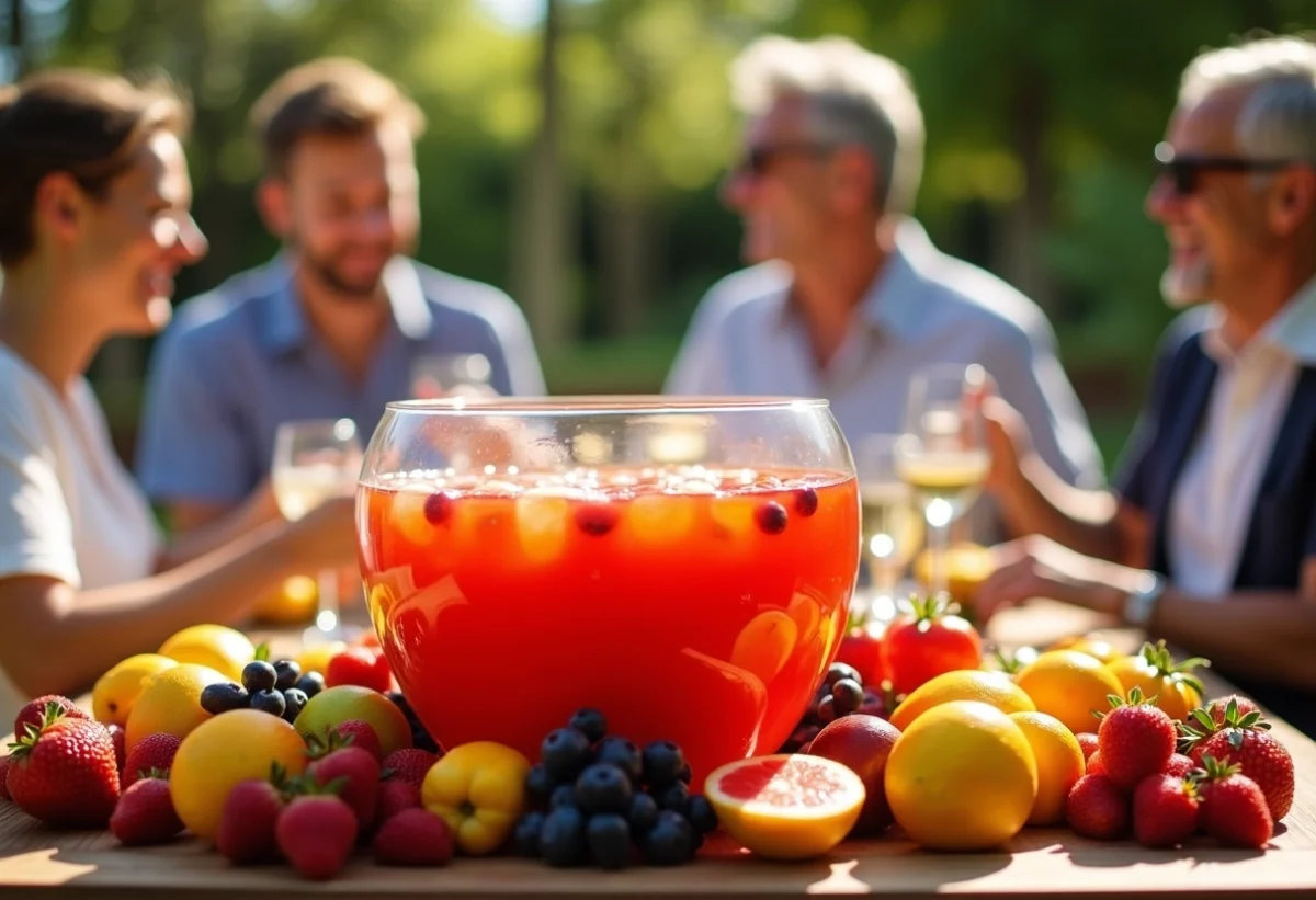 L’art de la recette de punch pour 20 personnes inoubliable