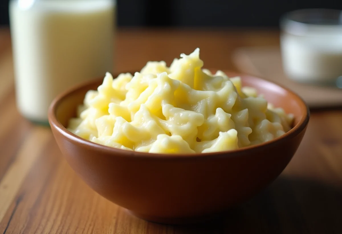 Purée Mousline : ajustez lait et eau selon vos goûts