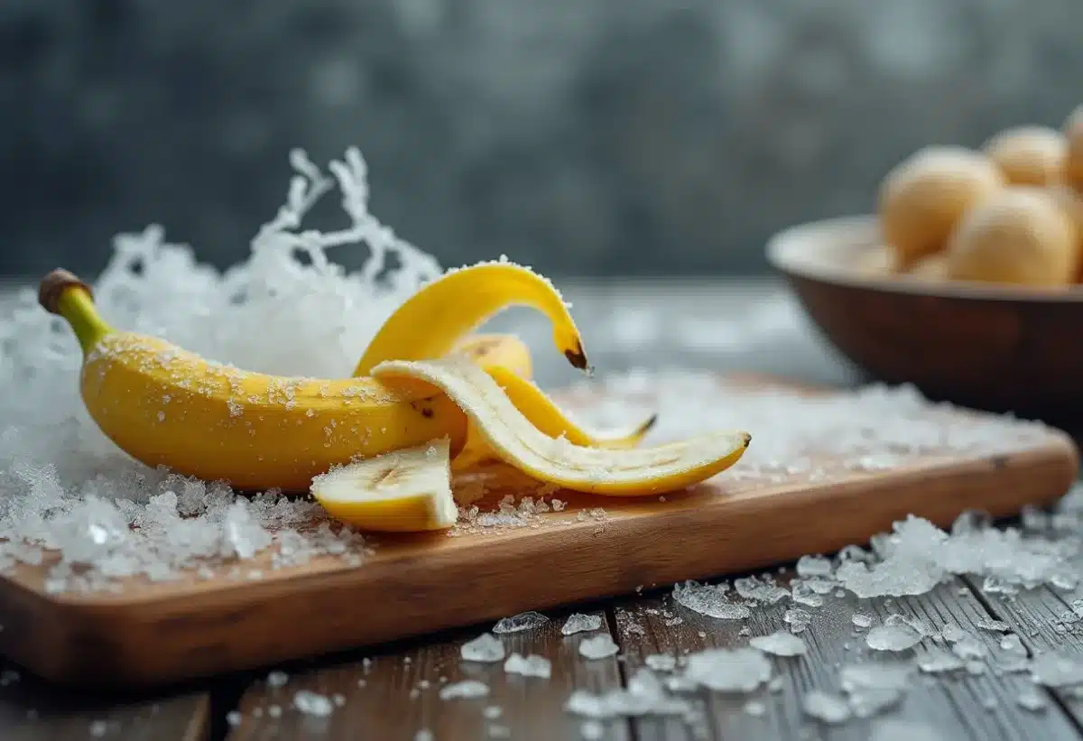 Congeler une banane : les erreurs à éviter absolument